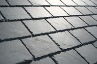 Leckmelm slate roof